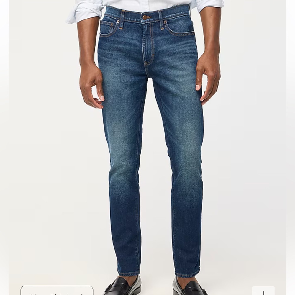 EUC JCREW Dark Wash Denim: mens 34x32